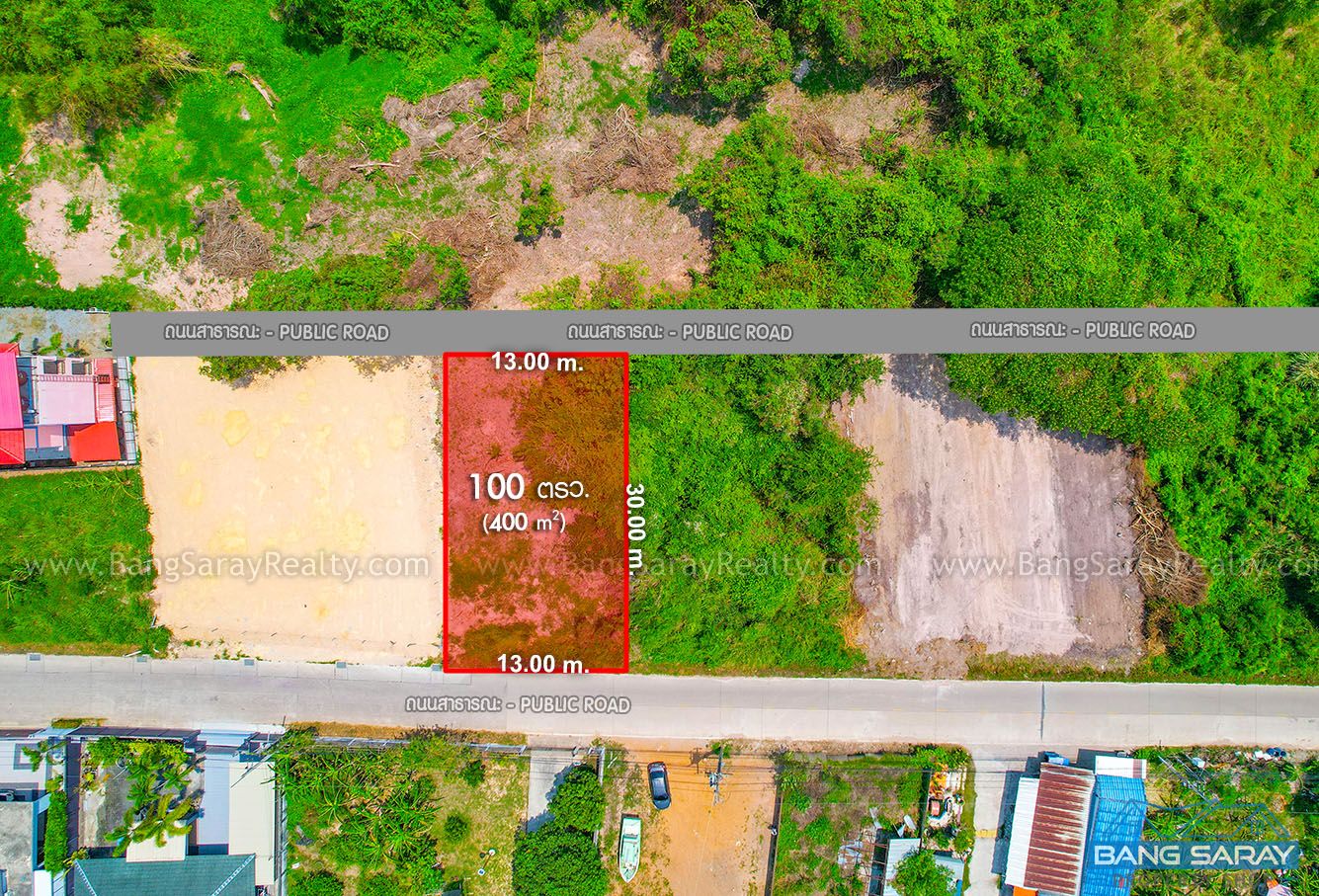 Beachside Land for Sale in Bang Saray Land  For sale