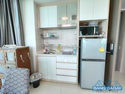 Beachfront Corner Condo For Rent, Sea Views - 1 Bedroom Condo For Rent In Bang Saray, Na Jomtien