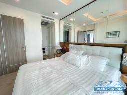 Beachfront Corner Condo For Rent, Sea Views - 1 Bedroom Condo For Rent In Bang Saray, Na Jomtien