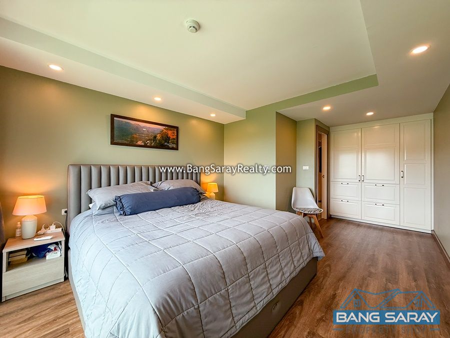 Modern 2-Bedroom Condo, Heart of Bang Saray Town Condo  For sale