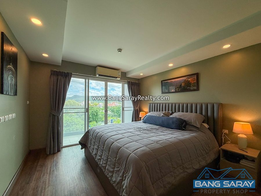 Modern 2-Bedroom Condo, Heart of Bang Saray Town Condo  For sale