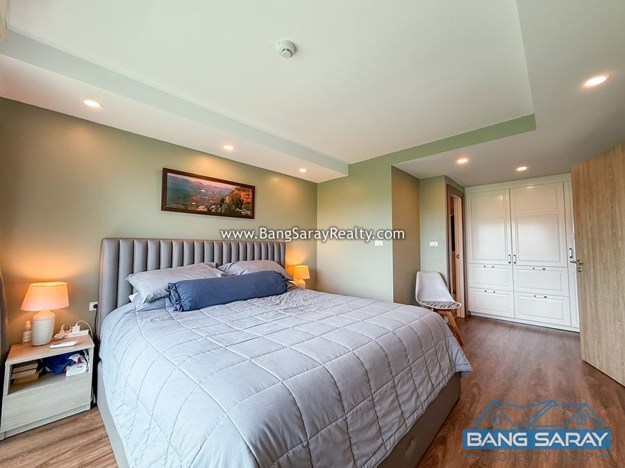 Modern 2-Bedroom Condo, Heart of Bang Saray Town Condo  For sale