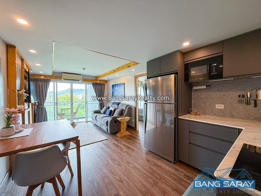 Modern 2-Bedroom Condo, Heart of Bang Saray Town Condo  For sale