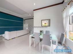 Newly Renovated Single-Storey Home In A Gated Community - 3 Bedrooms House For Sale In Bang Saray, Na Jomtien