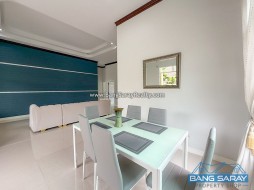 Newly Renovated Single-Storey Home In A Gated Community - 3 Bedrooms House For Sale In Bang Saray, Na Jomtien
