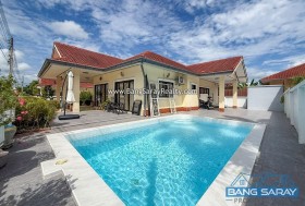 Single House With Private Pool, Bang Saray – Mountain View - 3 Bedrooms House For Sale In Bang Saray, Na Jomtien