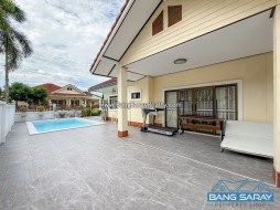 Single House With Private Pool, Bang Saray – Mountain View - 3 Bedrooms House For Sale In Bang Saray, Na Jomtien