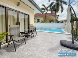 Single House With Private Pool, Bang Saray – Mountain View - 3 Bedrooms House For Sale In Bang Saray, Na Jomtien