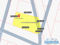 Land For Sale In Sattahip - Secure Community Near Makro -  Land For Sale In Sattahip, Na Jomtien