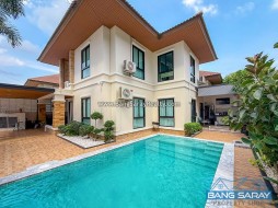  Corner Single House For Sale – Mountain View, Fully Renovated - 4 Bedrooms House For Sale In Bang Saray, Na Jomtien