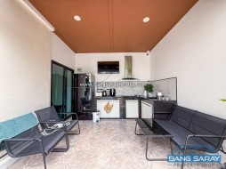  Corner Single House For Sale – Mountain View, Fully Renovated - 4 Bedrooms House For Sale In Bang Saray, Na Jomtien