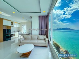 Beachfront Corner Condo For Rent | Bang Saray - 2 Bedrooms Condo For Rent In Bang Saray, Na Jomtien