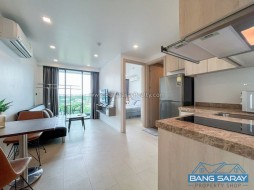 One-Bed Condo For Rent, Just 100m From Beach. - 1 Bedroom Condo For Rent In Bang Saray, Na Jomtien