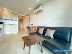 One-Bed Condo For Rent, Just 100m From Beach. - 1 Bedroom Condo For Rent In Bang Saray, Na Jomtien