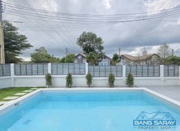 2-Storey Newly Renovated Pool Villa In Bang Saray - 4 Bedrooms House For Sale In Bang Saray, Na Jomtien