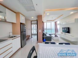 Beachfront Condo For Rent, Corner Unit - 1 Bedroom Condo For Rent In Bang Saray, Na Jomtien