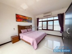 Corner House With Private Swimming Pool, Bang Saray - 4 Bedrooms House For Sale And Rent In Bang Saray, Na Jomtien
