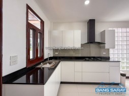 Corner House With Private Swimming Pool, Bang Saray - 4 Bedrooms House For Sale And Rent In Bang Saray, Na Jomtien