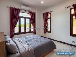 Corner House With Private Swimming Pool, Bang Saray - 4 Bedrooms House For Sale And Rent In Bang Saray, Na Jomtien