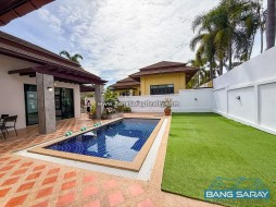 Corner House With Private Swimming Pool, Bang Saray - 4 Bedrooms House For Sale And Rent In Bang Saray, Na Jomtien