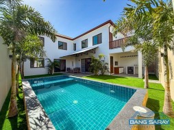 Brand-New Two-Storey Pool Villa For Rent In Beachside Bang Saray - 3 Bedrooms House In Bang Saray, Na Jomtien