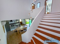 Brand-New Two-Storey Pool Villa For Rent In Beachside Bang Saray - 3 Bedrooms House In Bang Saray, Na Jomtien