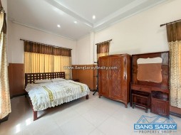 Corner Detached House For Rent In Bang Saray - 3 Bedrooms House For Rent In Bang Saray, Na Jomtien