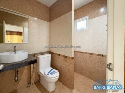 Corner Detached House For Rent In Bang Saray - 3 Bedrooms House For Rent In Bang Saray, Na Jomtien