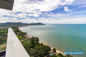 Del Mare Beachfront Condo – Corner Unit For Rent - 1 Bedroom Condo For Rent In Bang Saray, Na Jomtien