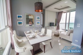 Del Mare Beachfront Condo – Corner Unit For Rent - 1 Bedroom Condo For Rent In Bang Saray, Na Jomtien