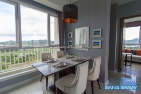 Del Mare Beachfront Condo – Corner Unit For Rent - 1 Bedroom Condo For Rent In Bang Saray, Na Jomtien