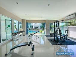 Le Beach Condo For Rent, 250m To The Beach  - 1 Bedroom Condo For Rent In Bang Saray, Na Jomtien