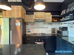 Modern Dark Interior Pool Villa – Bang Saray Beachside - 3 Bedrooms House For Sale In Bang Saray, Na Jomtien