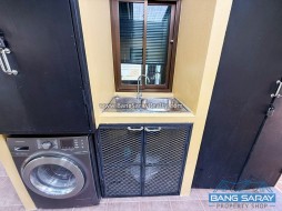 Modern Dark Interior Pool Villa – Bang Saray Beachside - 3 Bedrooms House For Sale In Bang Saray, Na Jomtien