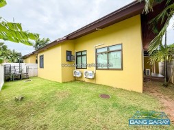 Modern Dark Interior Pool Villa – Bang Saray Beachside - 3 Bedrooms House For Sale In Bang Saray, Na Jomtien