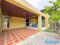 Modern Dark Interior Pool Villa – Bang Saray Beachside - 3 Bedrooms House For Sale In Bang Saray, Na Jomtien