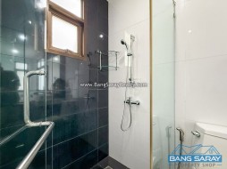 Modern Dark Interior Pool Villa – Bang Saray Beachside - 3 Bedrooms House For Sale In Bang Saray, Na Jomtien