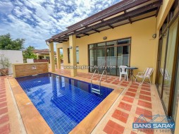 Pool Villa For Rent Bang Saray East Side - 2 Bedrooms House For Rent In Bang Saray, Na Jomtien