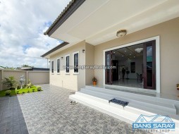 Brand-New Detached House For Sale In Bang Saray Eastside - 3 Bedrooms House For Sale In Bang Saray, Na Jomtien