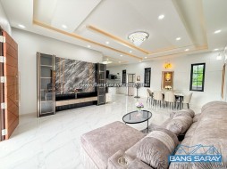 Brand-New Detached House For Sale In Bang Saray Eastside - 3 Bedrooms House For Sale In Bang Saray, Na Jomtien