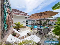 Corner Pool Villa For Sale – East Bang Saray - 3 Bedrooms House For Sale In Bang Saray, Na Jomtien