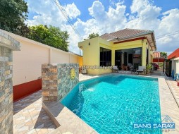 Corner Pool Villa For Sale – Bang Saray Beachside Location - 2 Bedrooms House For Sale In Bang Saray, Na Jomtien